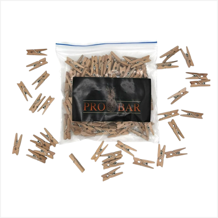 Garnish Clip Madera