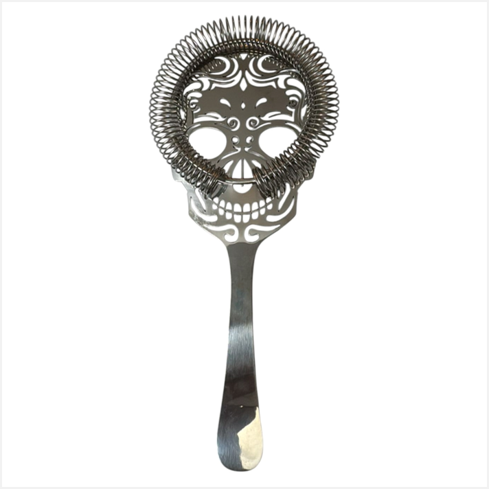 Strainer Hawthorne Calavera Plateado