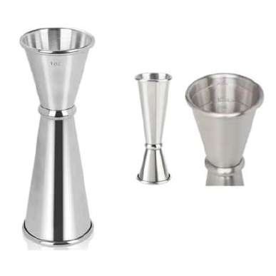 Jigger Japonés Plateado