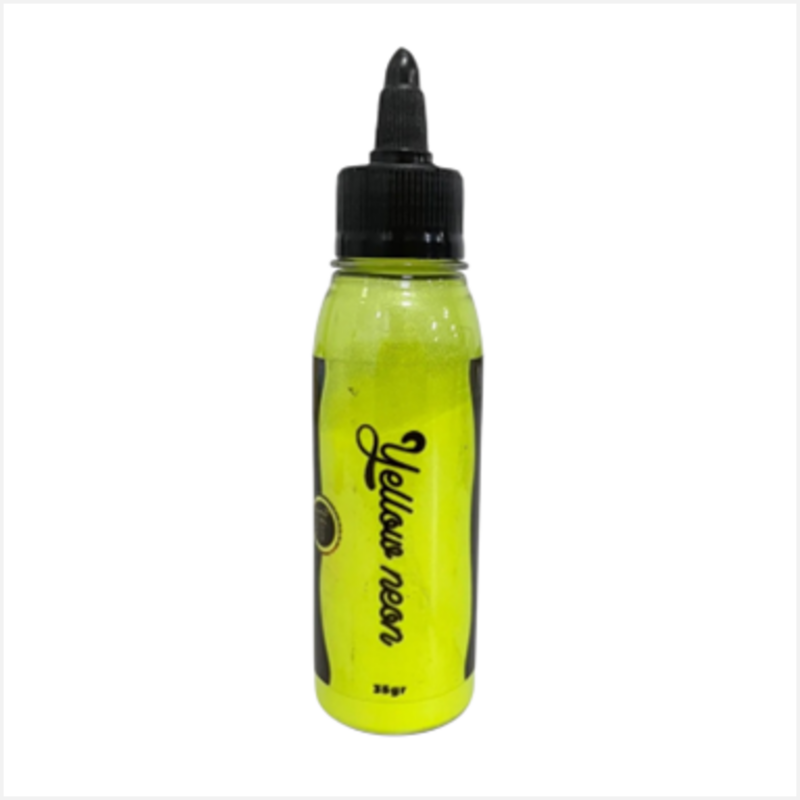 Glitter Amarillo Neón